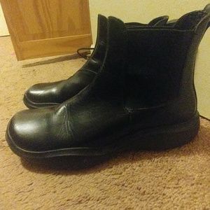 Prada black men's boots
